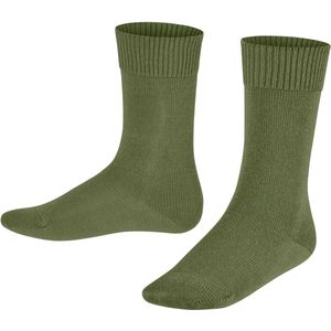 FALKE - Comfort Wool - Wol Sokken - Groen - Kinderen - Maat 39-42