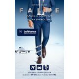 FALKE - Travel & Comfort - Compressiekous - Zwart - Katoen