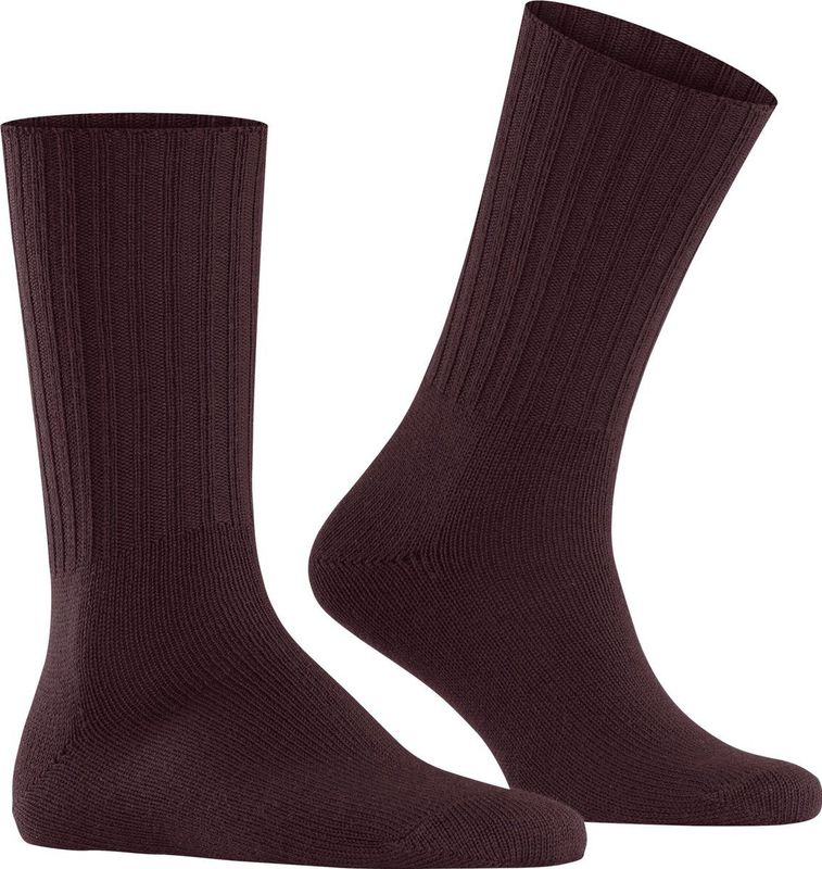 FALKE - Herensokken - Zwart - Merinowol - Versterkte Hiel en Teen