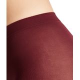 FALKE Cotton Touch ondoorzichtig Katoen maillot dames rood - Maat S