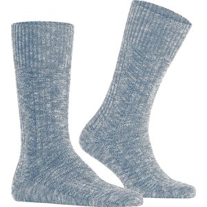 FALKE - Carved Pile - Sokken - IJsblauw - 82% Katoen, 18% Polyamide