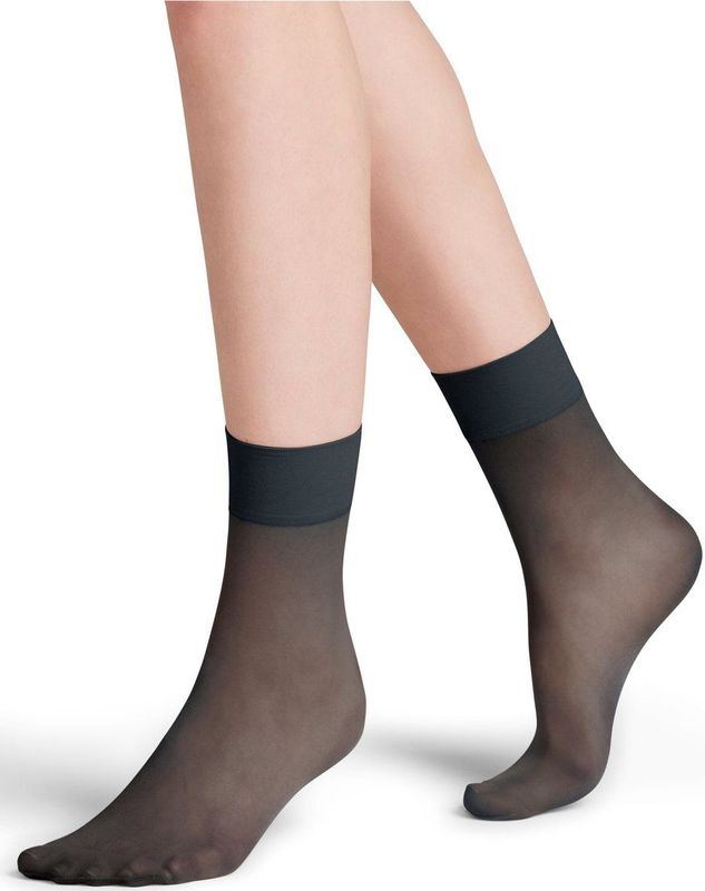 FALKE Pure Matt - Sokken - Grijs - Transparant - 20 DEN