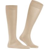 FALKE - Tiago - Katoenen Kniekousen - Beige - Maat 45-46
