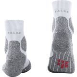 Hardloopsokken Falke Men RU Trail Grip White
