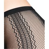 FALKE - Ritual - Panty - Zwart - Gedessineerd Materiaal Sheer