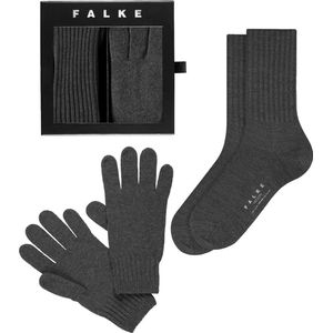 FALKE Winter Gift Set Heren 12559 3070 dark grey 43-46