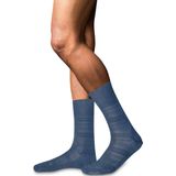 FALKE - Highshine - Sokken - Blauw - Zijde Katoen, Maat 39-40