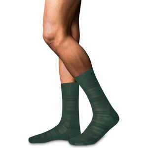 FALKE Highshine herensokken, groen (hunter green)
