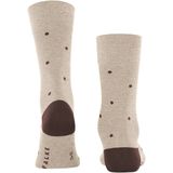 FALKE Dot Gedessineerd Huissokken - Beige - Katoen