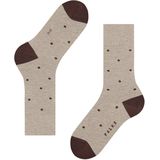 FALKE Dot Gedessineerd Huissokken - Beige - Katoen