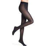 FALKE - Fine Softness - Panty - Blauw - 50 DEN, Halfdoorzichtig, Natuurlijke Vezels