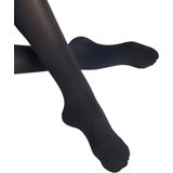 FALKE - Fine Softness - Panty - Blauw - 50 DEN, Halfdoorzichtig, Natuurlijke Vezels