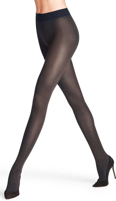 FALKE - Fine Softness - Panty - Blauw - 50 DEN, Halfdoorzichtig, Natuurlijke Vezels