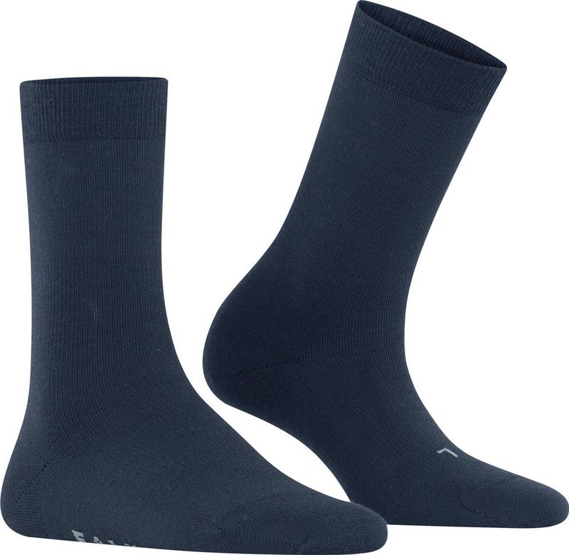 FALKE - Stabilizing Wool Everyday - Compressiekousen - Blauw - Maat 37-38