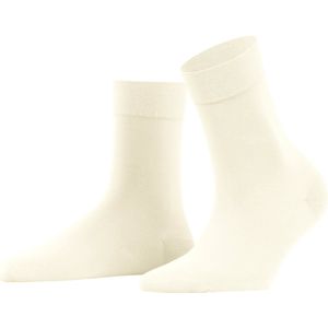 FALKE - Fine Softness - Sokken - Wit - 50 DEN, Natuurlijke Vezels