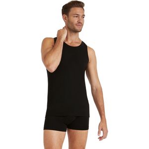 FALKE - Daily Climawool - Heren Onderhemd - Donkergrijs - 3XL