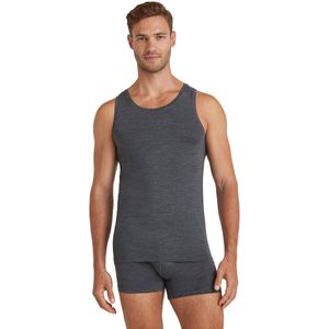 FALKE - Daily Climawool - Singlet - Donkergrijs - Wol