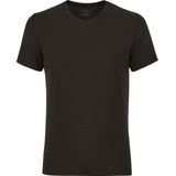 FALKE heren T-shirt Daily Climawool, korte mouw, zwart (black)
