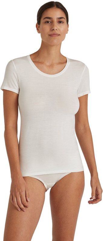 Falke - Daily Clima Wool - T-shirt - Zwart - Merinowol en TENCEL™ Lyocell