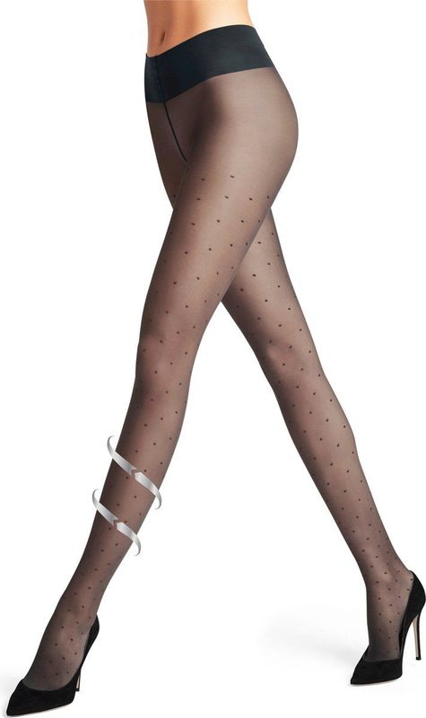 FALKE - Dot Vitalize - Panty - Transparant - 20 DEN - Dames - Grijs