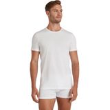 FALKE - Daily Natural - T-shirt - Wit - Korte Mouw