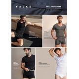 FALKE - Daily Natural - T-shirt - Wit - Korte Mouw