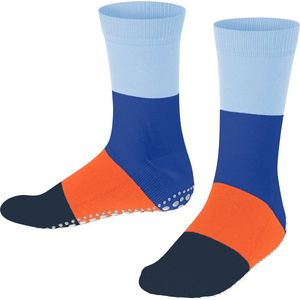 FALKE - Summer Slofsokken - Blauw - Antislip Noppen Katoen - Huissokken Kinderen