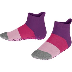 FALKE - Colour Block - Huissokken - Blauw - Antislip Noppen, Katoen