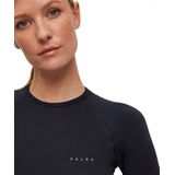 FALKE Warm Longsleeved Shirt warmend anti zweet functioneel ondergoed sportshirt dames zwart - Maat XS