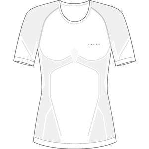 FALKE Warm Shortsleeved Shirt warmend anti zweet functioneel ondergoed sportshirt dames wit