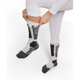 FALKE 3/4 Warm Tights klimaatregulerend, anti zweet functioneel ondergoed sportbroek dames wit