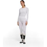 FALKE 3/4 Warm Tights klimaatregulerend, anti zweet functioneel ondergoed sportbroek dames wit