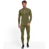 FALKE Warm Turtleneck - Functioneel Shirt - Groen - Sneldrogend