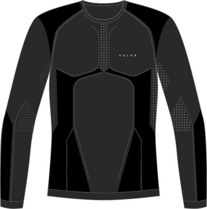 FALKE - Thermoshirt - Zwart - Functioneel Materiaal - Sneldrogend - 1 Stuk