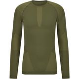 FALKE Warm Longsleeved Shirt - Groen - Sneldrogend - Functioneel