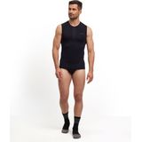 FALKE - Heren Top van Onderlaag - Functioneel Materiaal - Sneldrogend - Zwart