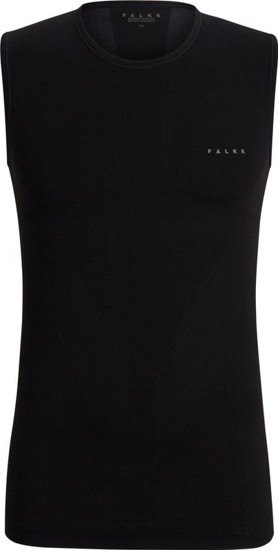 FALKE - Heren Top van Onderlaag - Functioneel Materiaal - Sneldrogend - Zwart