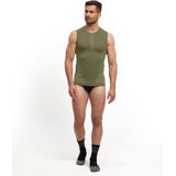 FALKE - Warm Singlet - Functioneel Shirt - Groen - Mouwloos