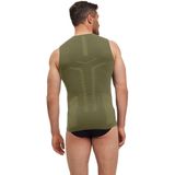 FALKE - Warm Singlet - Functioneel Shirt - Groen - Mouwloos