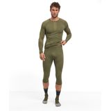 FALKE - Warm 3/4 - Functioneel Ondergoed - Groen - Heren
