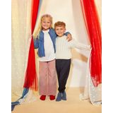 FALKE - Family - Kindersokken - Blauw - Duurzaam Katoen, Maat 39-42