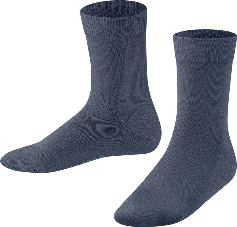 FALKE - 12998 - Sokken - Blauw - Versterkt Katoen, Ademend, Extra Zacht, 1 Paar