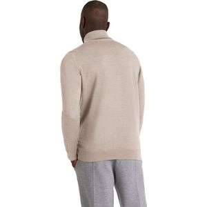 FALKE Basic Roll Neck elegante klassieker wol coltrui heren beige - maat XXL