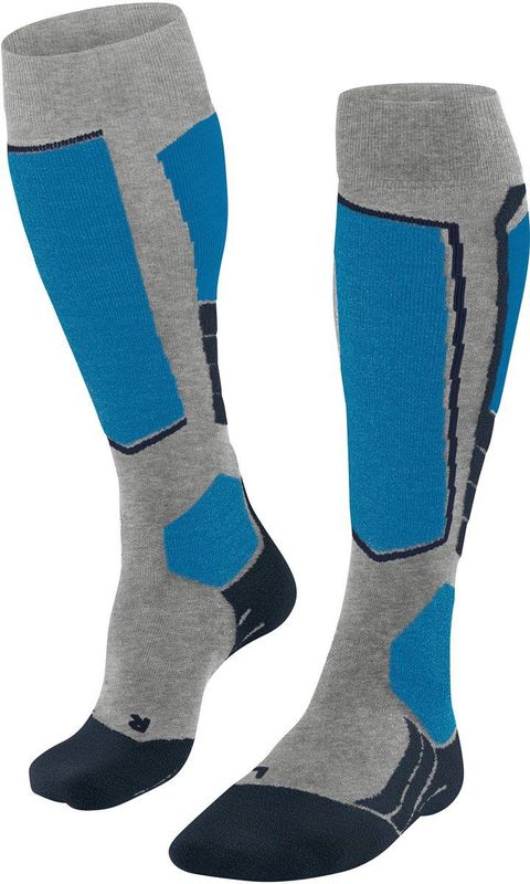 FALKE - SK2 Intermediate - Thermosokken - Grijs Light Grey - Lyocell - 1 Paar