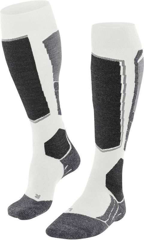 FALKE - SK2 - Skisokken - Wit - Lyocell, Medium Padding