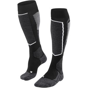 Falke - SK2 Intermediate - Skisokken - Zwart - Vegan