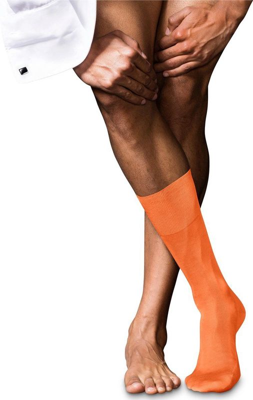 FALKE - No. 9 - Sokken - Rood - Hoogwaardig Zijdeachtige Glans Katoen