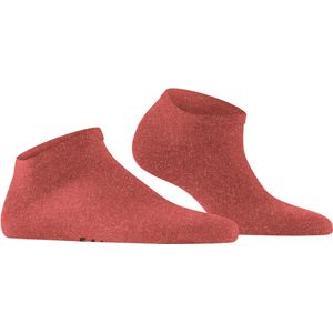 FALKE ClimaWool damessokken, merinowol, lyocell, duurzaam, grijs/zwart, meer elegante kleuren, kort, thermoregulerend, ademend, effen, voor zomer of winter, 1 paar, Rood (Lobster 8862)