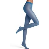 FALKE - Matt Deluxe 30 DEN - Panty - Blauw - Transparant, Loopvrij