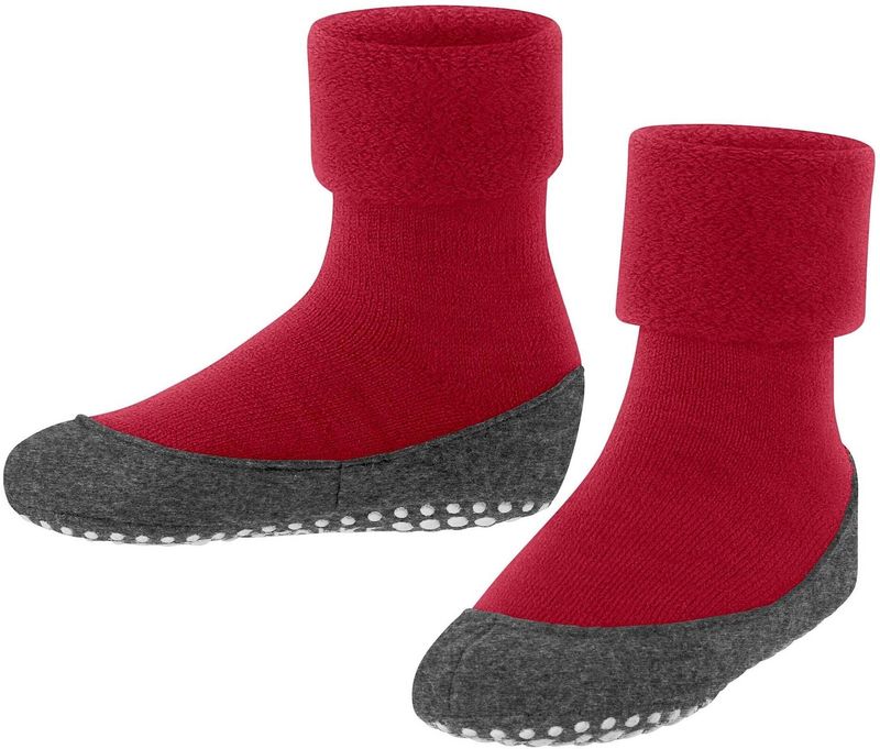 FALKE Cosyshoe Minis Pantoffels - Pink - Merinowol - Antislip Noppen